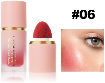 Mousse liquid blush румяна 06 — Ярко-коралловый