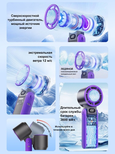 Вентилятор RD21 белый