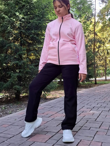 Спортивный костюм The star черный, розовый