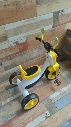 Трёхколёсный велосипед 1TOY 005 розовый