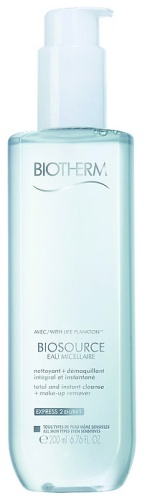 Biotherm Очищающая мицеллярная вода моментального действия Biosource мицеллярная вода 200 мл