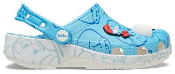 Сабо Crocs голубой