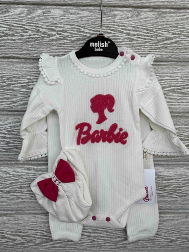 Комплект Cosay Bebe Барби белый, розовый
