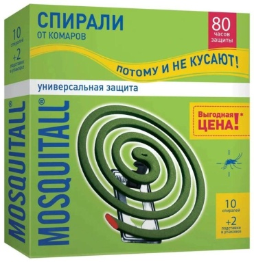 Спираль MOSQUITALL Mosquitall