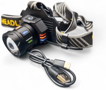 Фонарь Ultra LIGHT T701A налобный черный