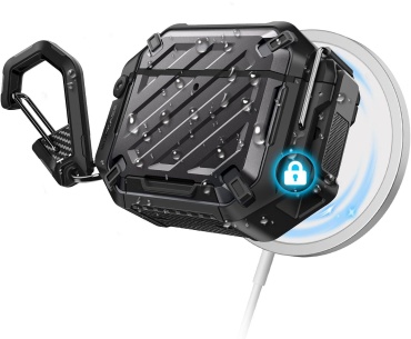 Чехол SUPCASE для Apple AirPods 4 черный