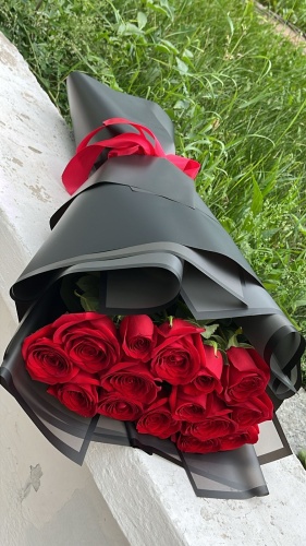 Floria.kz Букет из 15 красных роз