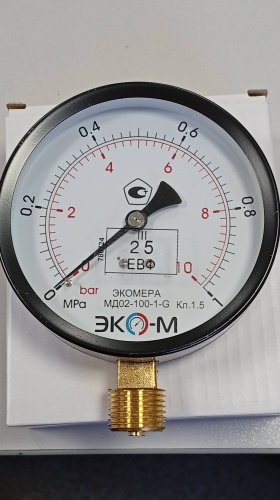 ЭКОМЕРА аналоговый МД02-100-G-1МПа-ЭИ