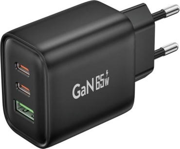 Зарядное устройство FONENG GaN10-EU USB Type-C черный