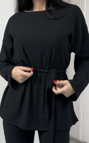 Лонгслив LALINA FASHION BRAND черный