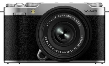 Фотокамера Fujifilm X-M5 15-45mm f/3.5-5.6 серебристый