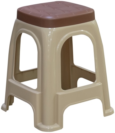 Табурет ZETA Табурет мод 2107 (ВИ),, 48x39x39 см, коричневый 1 шт.