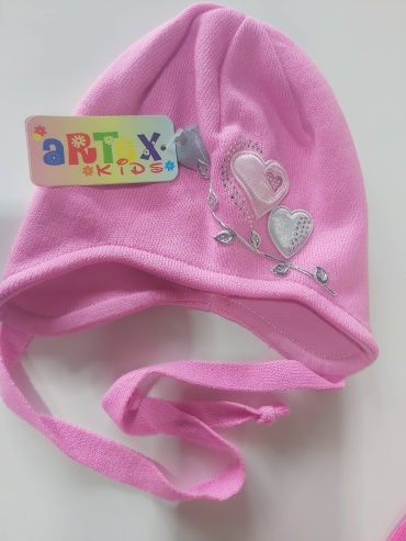 Шапка Artex Kids 646732115 розовый 46, 50