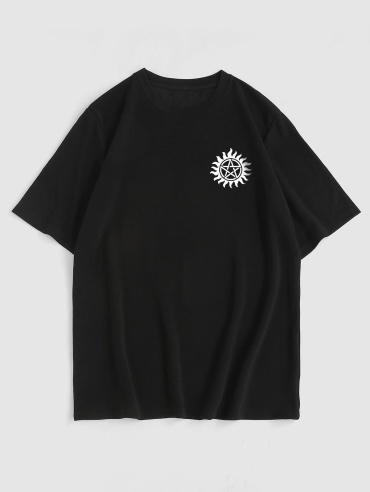 Футболка Smysl Brand Сверхъестественное черный