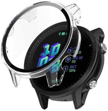 Чехол BOGEMA для Garmin Forerunner 955 прозрачный