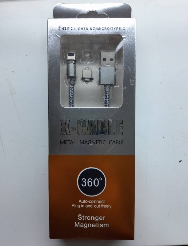 Stronger Magnetism Lightning, USB Type-C 240 Вт серый