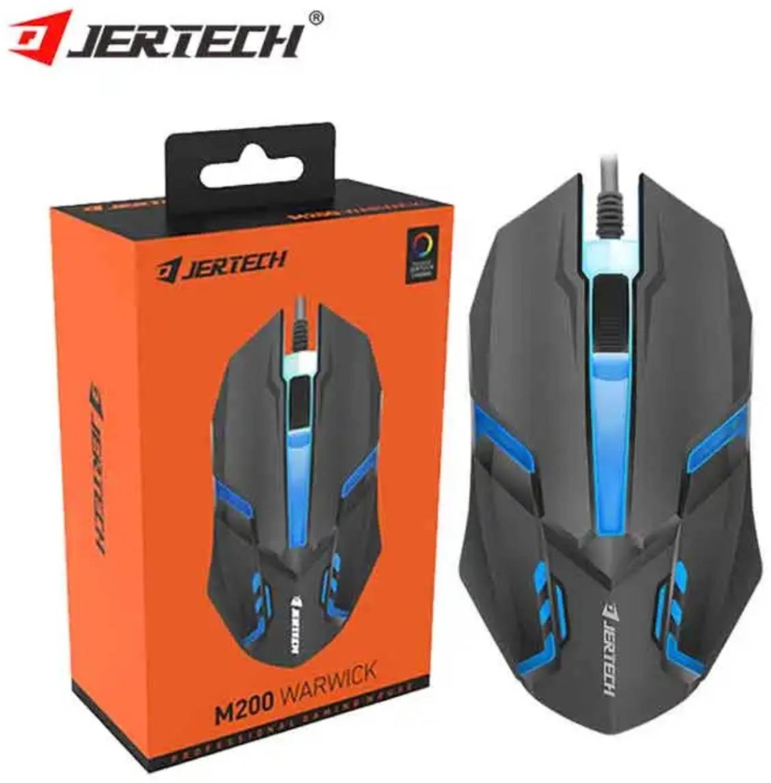 Мышь JERTECH M200 WARWICK черный