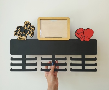 Boxing Black1, фанера