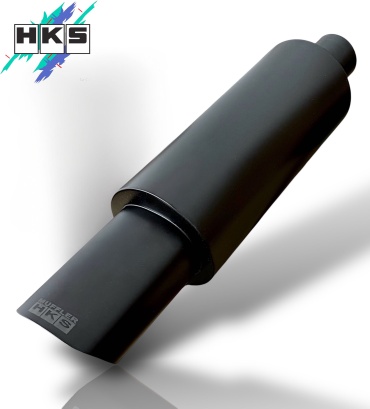 HKS глушитель Black Matte Q90
