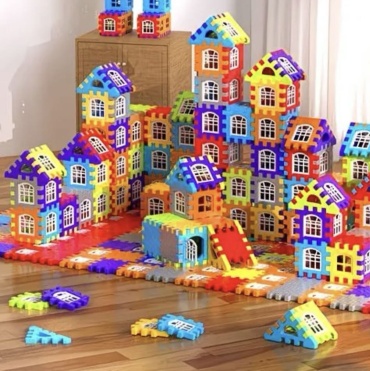 Конструктор Домики, деталей 218 шт
