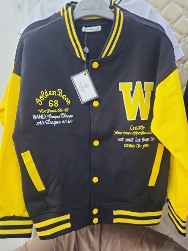 Кардиган Wanex черный, желтый