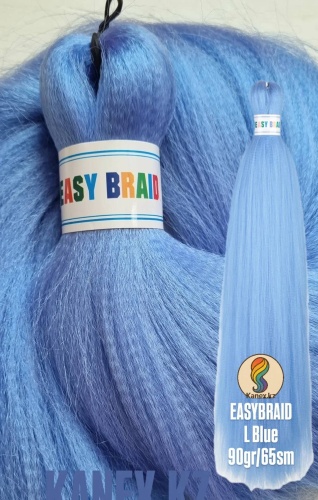 EASY BRAID канекалон гофрированный Fr L.Blue голубой