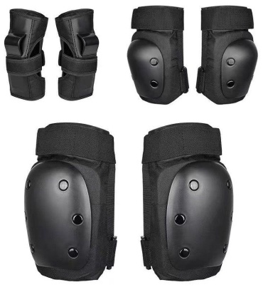 Набор спортивной защиты Safefreestyle черный M, L, XL