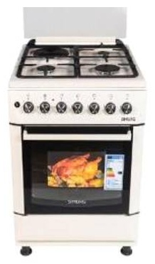 Кухонная плита SIMURG FK 6316 GAZR бежевый