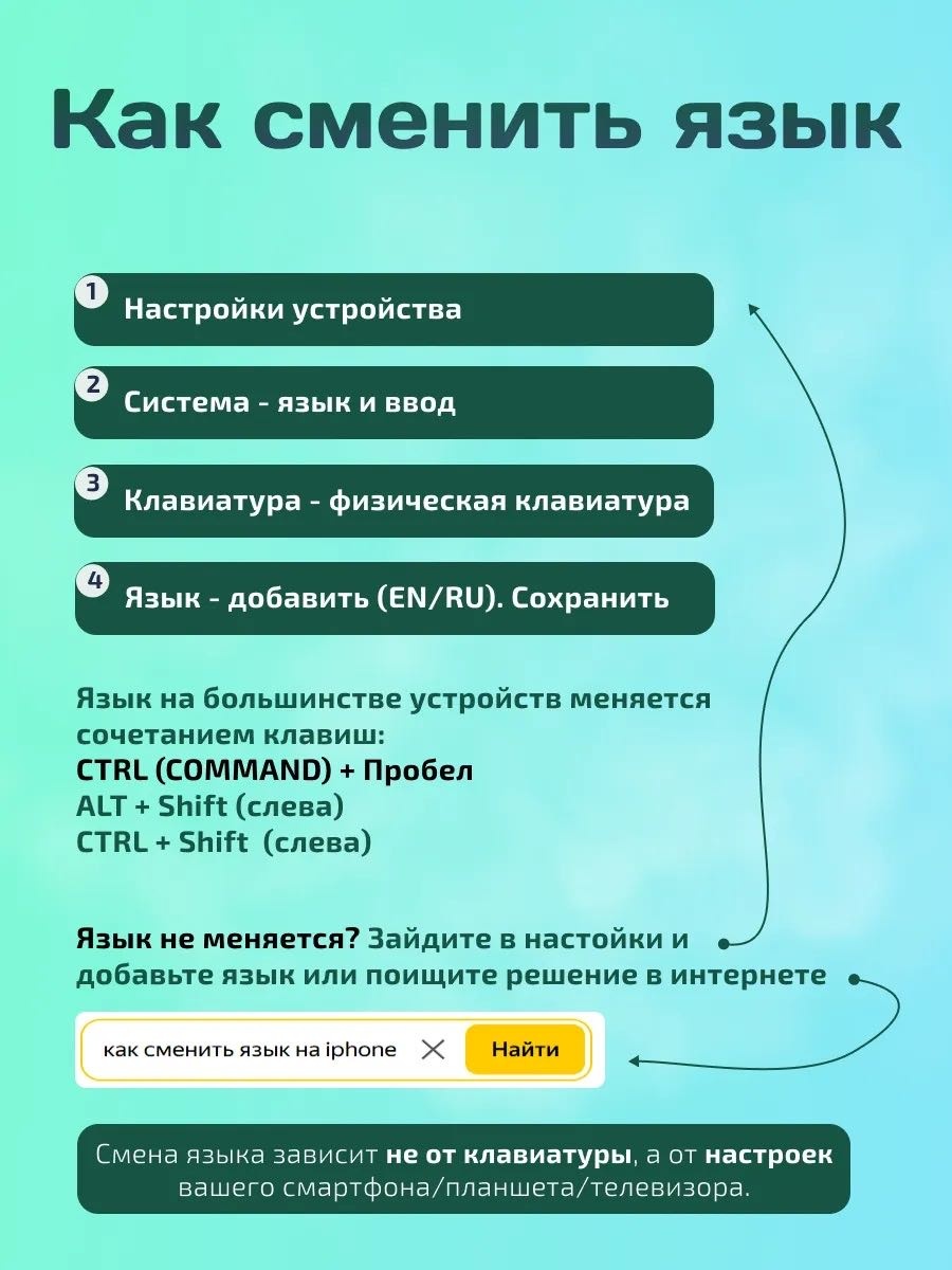Клавиатура CLASSNO CS-KIT черный