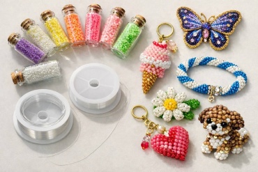 Outfit Ornaments Бисер набор для творчества, 268052890 универсальное 8 цв.