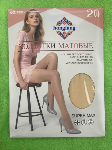 Колготки HongFang бежевый