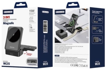 Зарядное устройство Jellico W25 USB Type-C 15 Вт черный