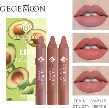 Gegemoon Lips Avocado помада-карандаш 1, 2, 2003