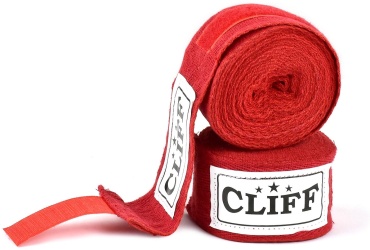 Бинт Cliff Red 4m красный 400 см
