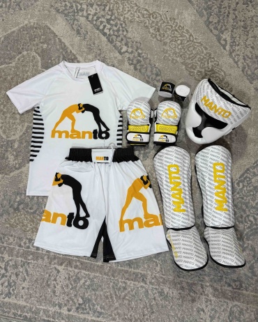 Набор спортивной защиты Manto Full Edition WHITE MMASTORE_KAZ 5682 белый M