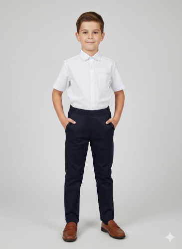 Школьные брюки Capris темно-синий