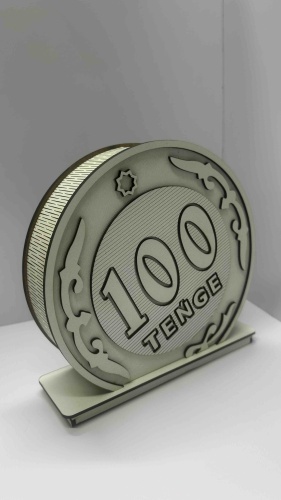 100 тенге, ХДФ