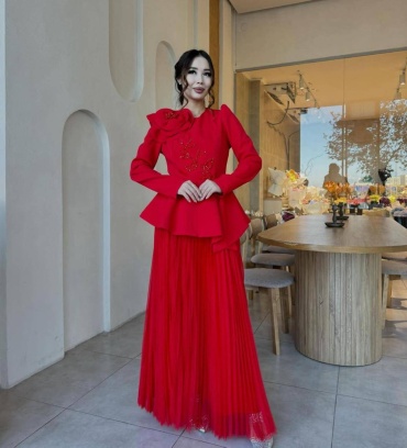 Вечернее платье NUR Collection красный