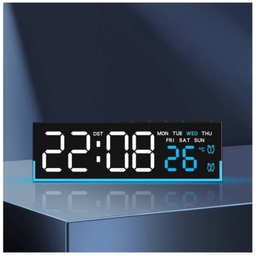 Часы электронные Solar GH-6681BB, пластик