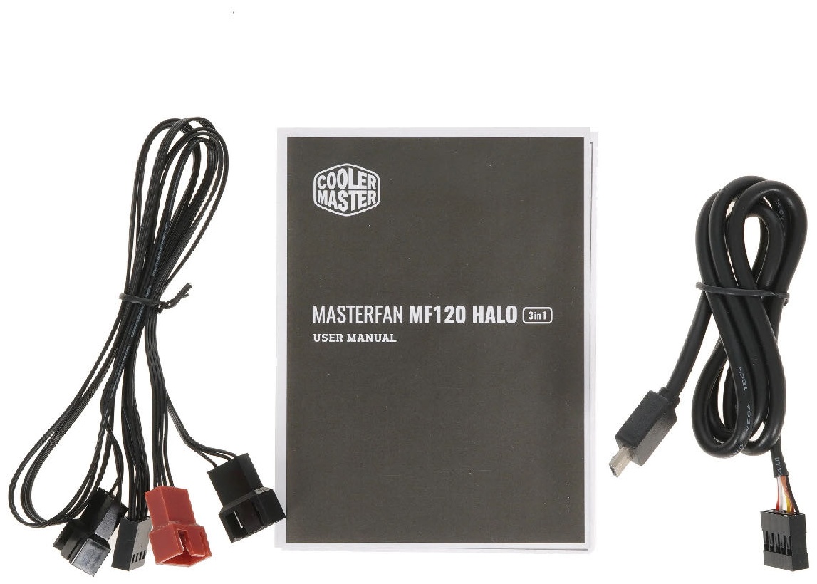 Вентилятор для корпуса Cooler Master MasterFan MF120 HALO 3IN1
