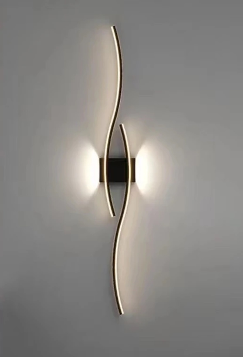 Бра настенный LED, черный