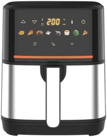 Аэрогриль Luma Bella LB-60027 черный, серебристый