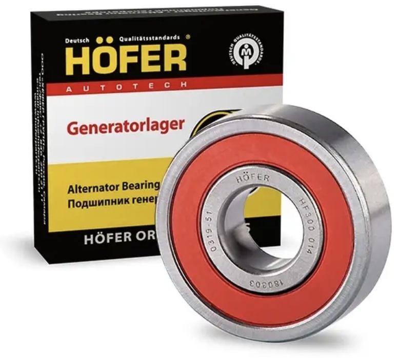HOFER подшипник генератора 123467654