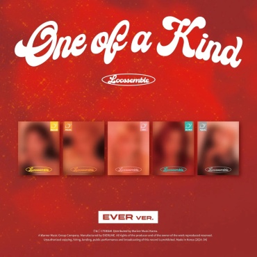 Музыкальный диск KCRUSH LOOSSEMBLE - ONE OF A KIND 2nd Mini Album EVER MUSIC ALBUM RANDOM Version