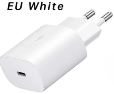 Блок питания с портом EP-TA845 TYPE-C, белый USB Type-C белый