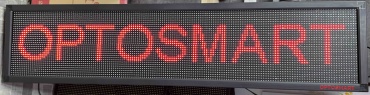 Бегущая строка OPTOSMART Red 40x166 см