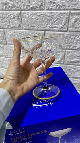 Delisoga креманка SML Goods фигурная 4 шт, стекло