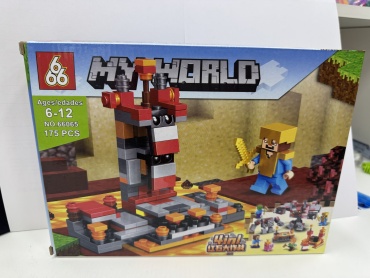 Конструктор My world, деталей 175 шт