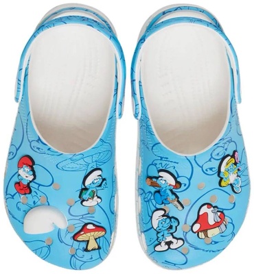 Сабо Crocs голубой