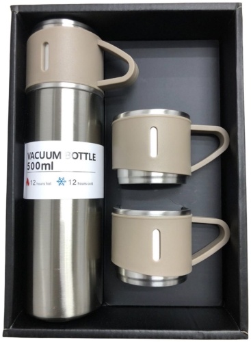 Классический термос WOW SGB-22 0.5 л коричневый